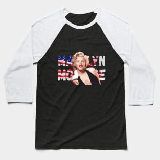 Marilyn Monroe Baseball T-Shirt